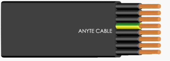 H05VVH6-F/H07VVH6-F Multi Core Flat Cable